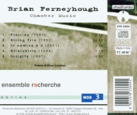 Brian Ferneyhough • Chamber Music CD