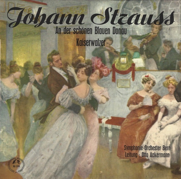 Johann Strauss (1825-1899) • An der schönen Blauen Donau / Kaiserwalzer 7"