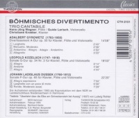 Trio Cantabile • Böhmisches Divertimento CD