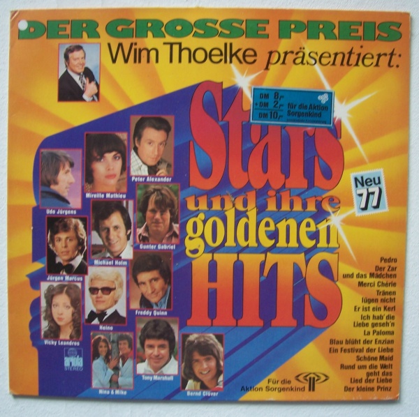 Der Grosse Preis • Wim Thoelke präsentiert: Stars und ihre goldenen Hits LP