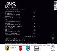 Piotr Lemanczyk & Cezary Paciorek • Duology CD