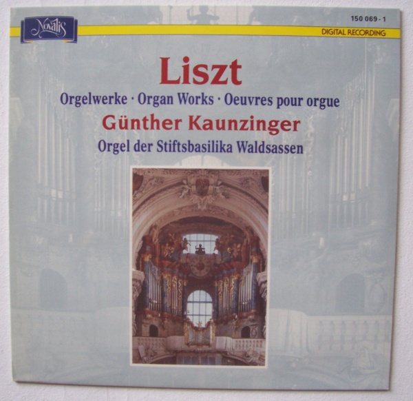 Franz Liszt (1811-1886) • Orgelwerke - Organ Works LP