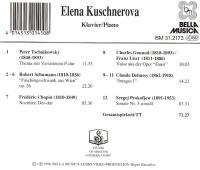 Elena Kuschnerova • Klavier / Piano CD