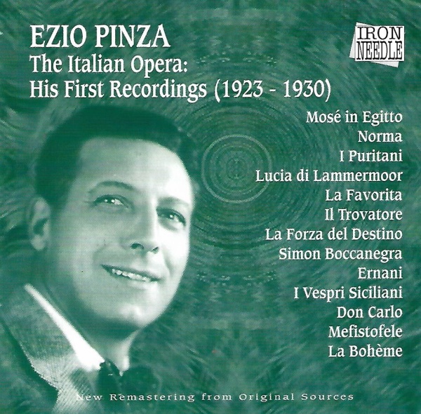 Ezio Pinza • The Italian Opera: His First Recordings (1923-1930) CD