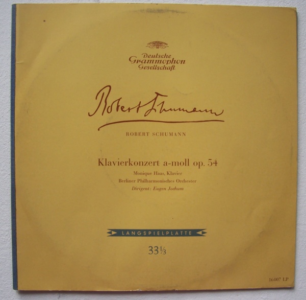 Robert Schumann (1810-1856) • Klavierkonzert a-moll op. 54 10" • Monique Haas