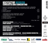 Krzysztof Herdzin • Concerto & Concertino CD