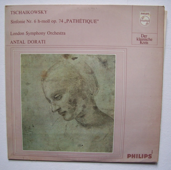 Peter Tchaikovsky (1840-1893) • Sinfonie Nr. 6 "Pathétique" LP • Antal Dorati