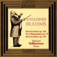 Johannes Brahms (1833-1897) • Das Klavierwerk Vol. 3 CD • Burkard Schliessmann