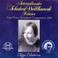 Olga Filatova • Internationaler Schubert-Wettbewerb CD