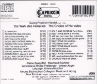 Georg Friedrich Händel (1685-1759) • Wahl des Herakles CD