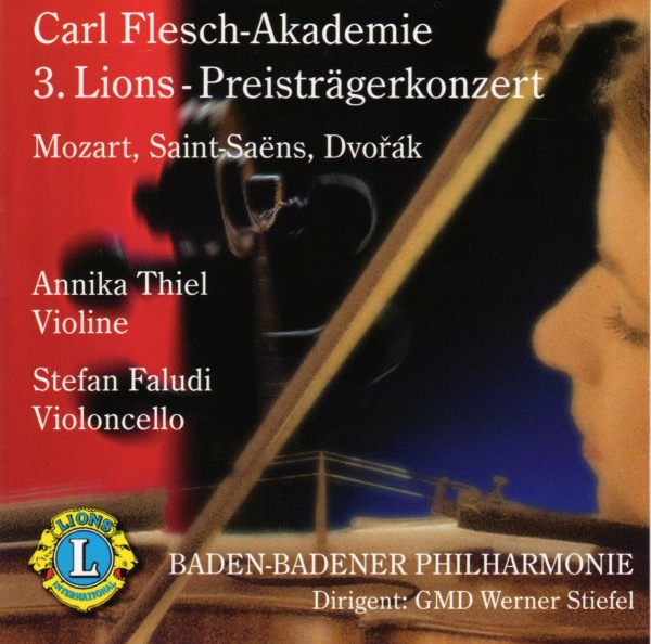 Carl-Flesch-Akademie • 3. Lions-Preisträgerkonzert CD