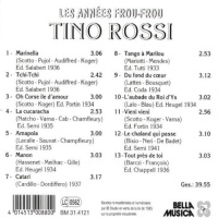 Tino Rossi • Les Années Frou-Frou CD