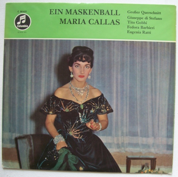 Maria Callas: Giuseppe Verdi (1813-1901) • Ein Maskenball LP