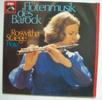 Roswitha Staege • Flötenmusik des Barock LP