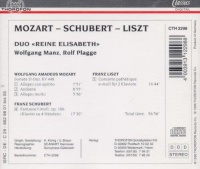 Duo Reine Elisabeth • Mozart | Schubert | Liszt CD