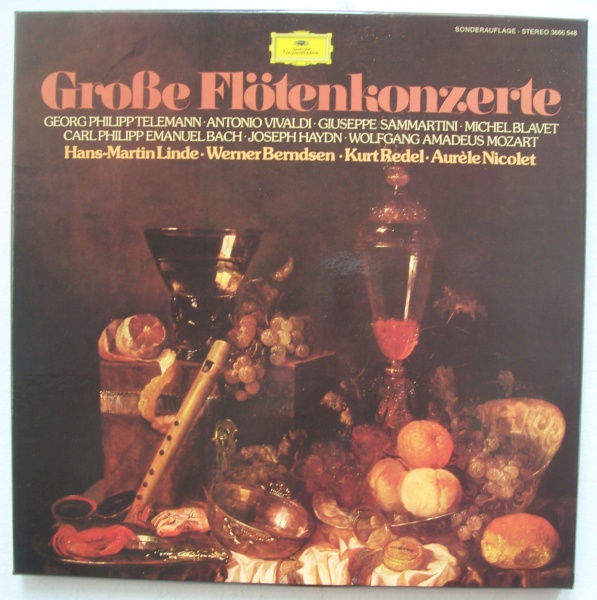 Große Flötenkonzerte 3 LP-Box