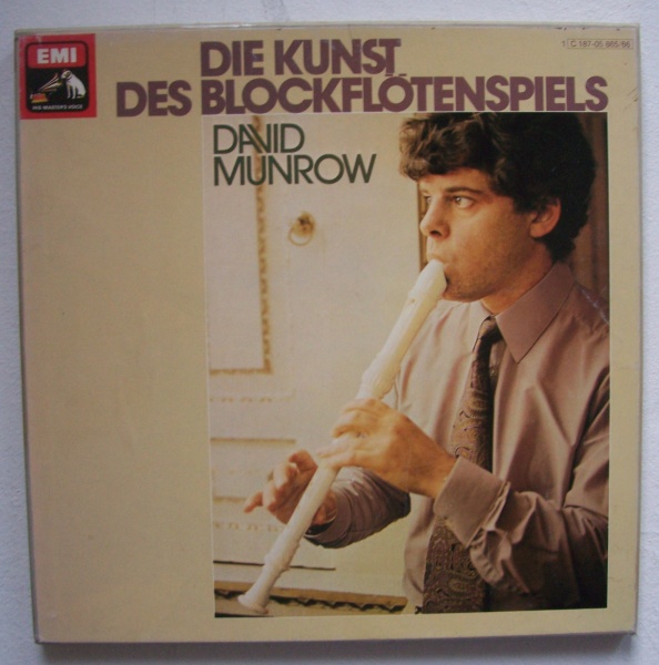 David Munrow • Die Kunst des Blockflötenspiels 2 LP-Box