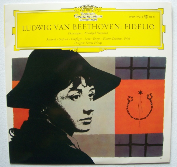 Ludwig van Beethoven (1770-1827) • Fidelio LP • Ferenc Fricsay 