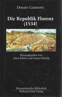 Donato Giannotti • Die Republik Florenz (1534)