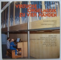 Virtuose Orgelmusik zu vier Händen LP
