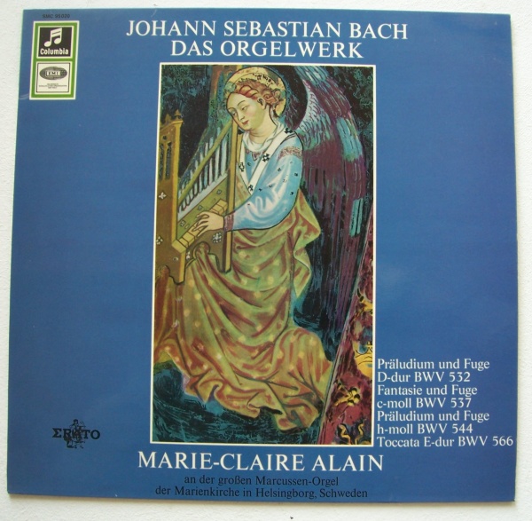 Bach (1685-1750) • Das Orgelwerk - Folge VI LP • Marie-Claire Alain