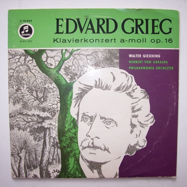 Edvard Grieg (1843-1907) • Klavierkonzert A-Moll op. 16 10" • Walter Gieseking
