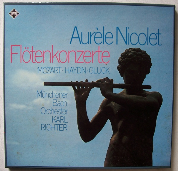 Aurèle Nicolet: Flötenkonzerte • Mozart, Haydn, Gluck 2 LP-Box