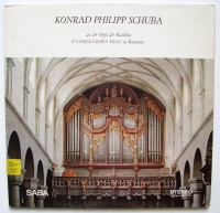 Konrad Philipp Schuba an der Orgel der Basilika Unserer...