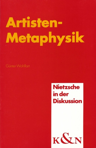Günter Wohlfart • Artisten-Metaphysik