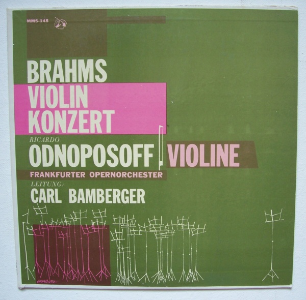 Johannes Brahms (1833-1897) • Violinkonzert 10" • Ricardo Odnoposoff