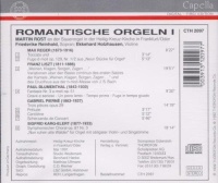 Romantische Orgeln 1 CD