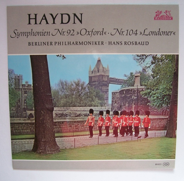 Joseph Haydn (1732-1809) • Symphonien Nr. 92 Oxford, Nr. 104 Londoner LP