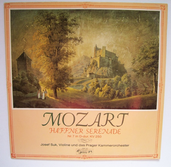 Wolfgang Amadeus Mozart (1756-1791) • Haffner Serenade LP • Josef Suk