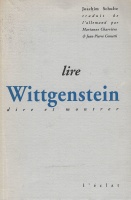 Joachim Schulte • Lire Wittgenstein