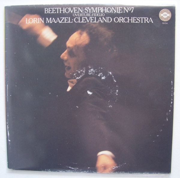 Lorin Maazel: Ludwig van Beethoven (1770-1827) • Symphony No. 7 LP