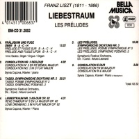 Franz Liszt (1811-1886) • Liebestraum • Les Préludes CD