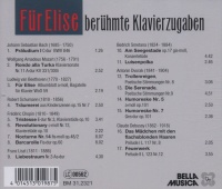 Für Elise • Berühmte Klavierzugaben CD