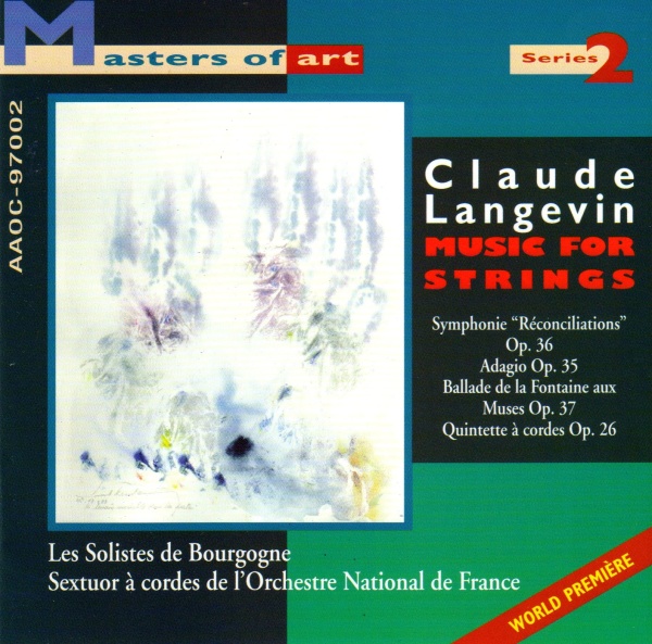 Claude Langevin • Music for Strings CD