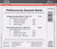 Philharmonia Quartett Berlin • Mozart & Schostakowitsch CD