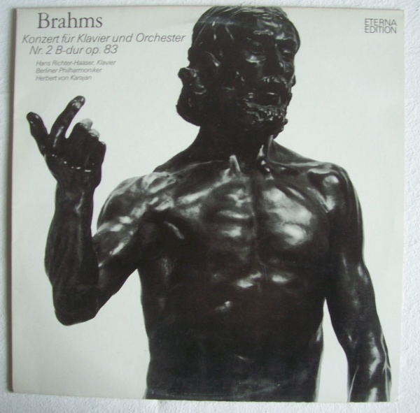 Johannes Brahms (1833-1897) • Klavierkonzert Nr. 2 LP • Hans Richter-Haaser