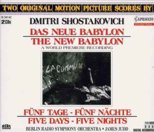 Dmitri Shostakovich (1906-1975) • Das Neue Babylon - The New Babylon 2 CDs