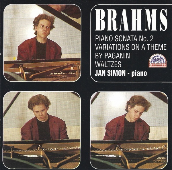 Jan Simon: Johannes Brahms (1833-1897) • Piano Sonata No. 2 CD