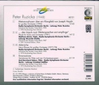 Peter Ruzicka • Metamorphosen CD
