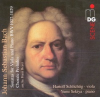 Johann Sebastian Bach (1685-1750) • Sonatas for Viola and Piano CD