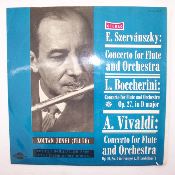 Zoltan Jenei • Szervanszky, Boccherini, Vivaldi LP