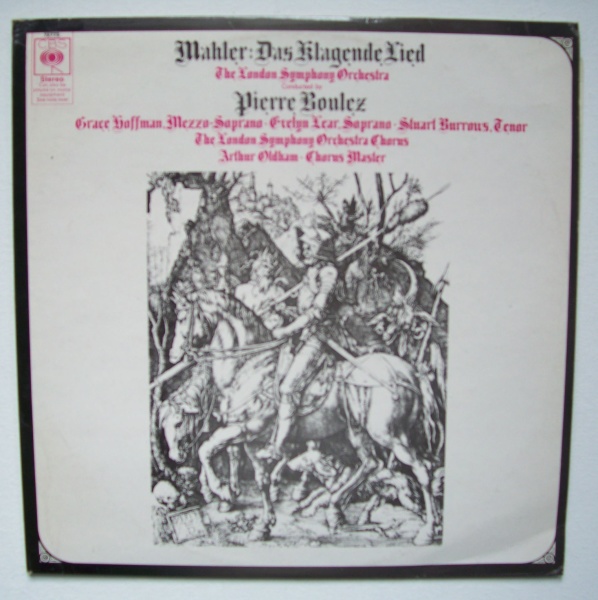 Gustav Mahler (1860-1911) • Das Klagende Lied LP • Pierre Boulez