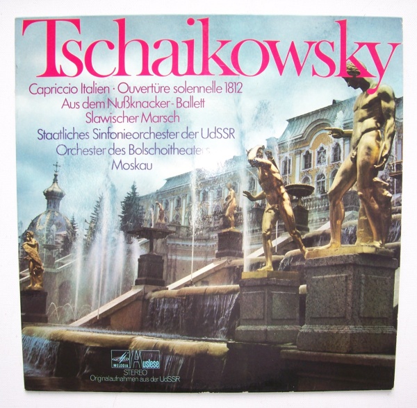 Peter Tchaikovsky (1840-1893) • Capriccio Italien LP • Gennadi Roshdestwenskij