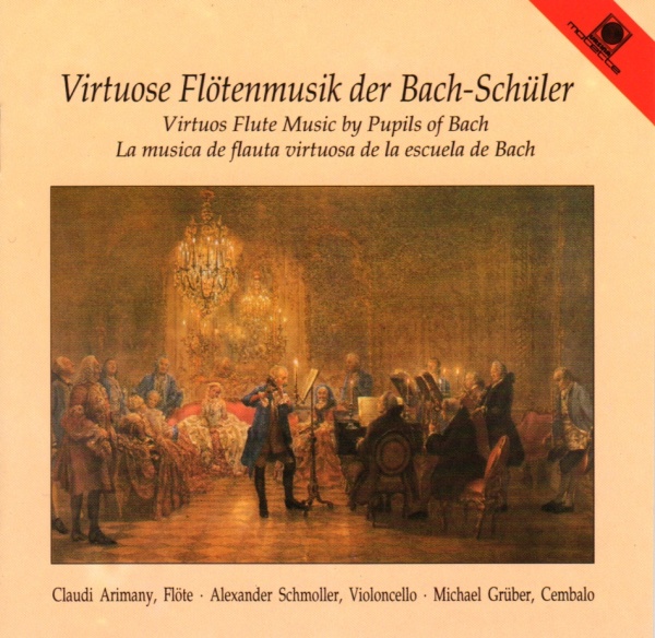 Virtuose Flötenmusik der Bach-Schüler CD