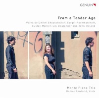 Monte Piano Trio • From a Tender Age CD