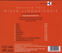 Günther Fetz • Missa Lindaviensis CD